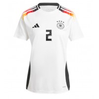 Camisa de time de futebol Alemanha Antonio Rudiger #2 Replicas 1º Equipamento Feminina Europeu 2024 Manga Curta